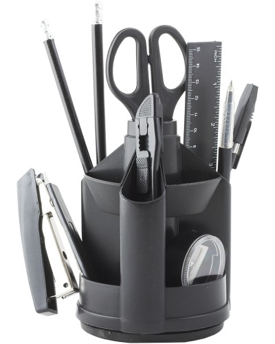 Підставка настільна карусель обертається на 360° з 13 предметів, JOBMAX