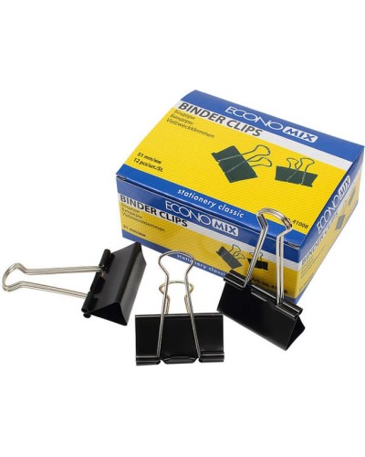 Біндери для паперу 51 мм, 12 шт в упаковці, ТМ Economix