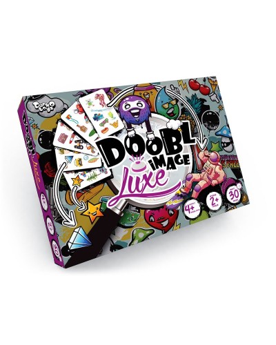 Гра настільна «Doobl Image Luxe» розважальна, у коробці 30х30х7,5 см, ТМ Данко Тойс