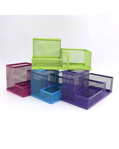 Органайзер «Сітка» настільний металевий 20х10х10 см на 3 відділення