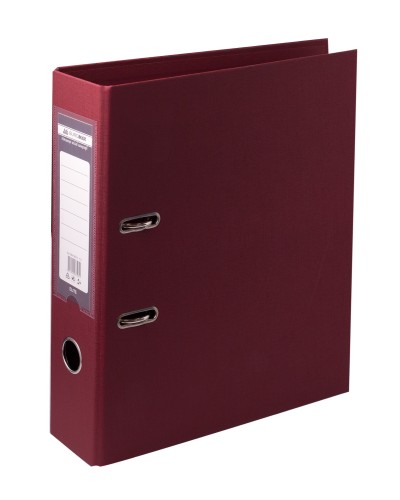 Папка-реєстратор «ELITE» А4 двостороння збірна 70 мм PP бордова, ТМ Buromax