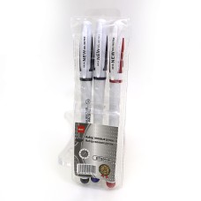 Набір гелевих ручок на 3 кольори 0,5 мм, ТМ J.Otten