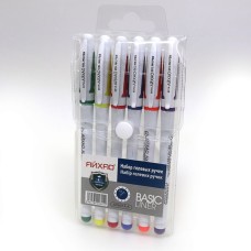 Набір гелевих ручок 6 кольори, 0,5 мм