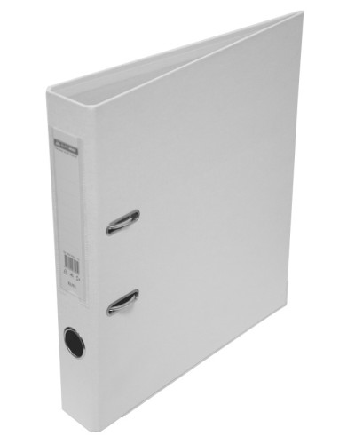 Папка-реєстратор «ELITE» А4 двостороння збірна 50 мм, PP, біла, ТМ Buromax