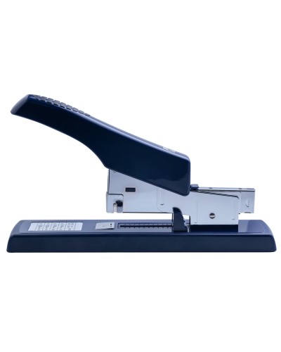 Степлер посиленою потужності до 100 аркушів під скобу №23, синій, TM Buromax
