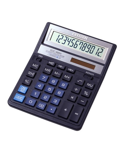 Калькулятор «CITIZEN» 16х20 см, SDC-888 XBL