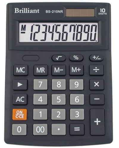 Калькулятор «Brilliant» 10,5х14 см, BS-210NR