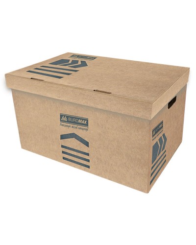 Короб для архівних боксів 56х38х26,5 см крафт, ТМ JOBMAX