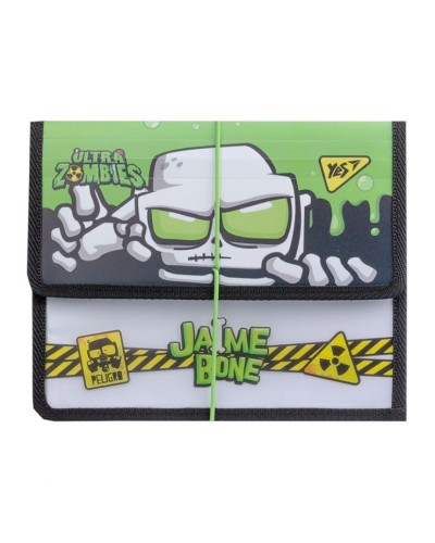 Папка для зошитів «Zombie» В5 пластикова на гумках, ТМ YES