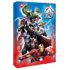 Папка для праці «Marvel» А4 картонна на гумках, ТМ Yes