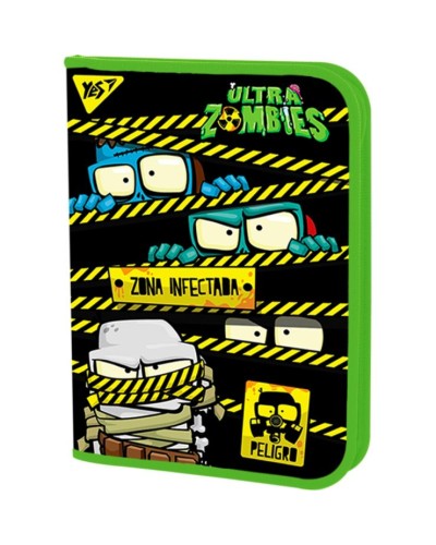 Папка для праці «FC Zombie» А4 пластикова на блискавці, ТМ YES