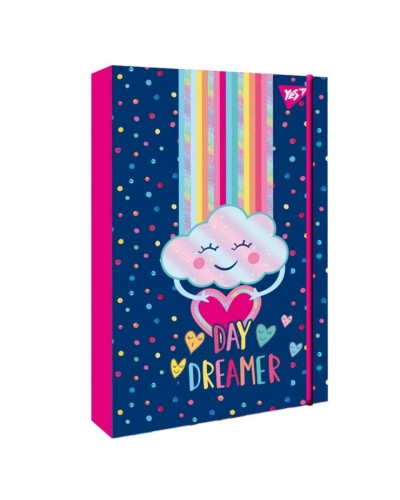 Папка для зошитів «Rainbow» В5 картонна на гумках, ТМ Yes