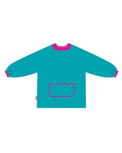 Фартух-накидка для творчості розмір M для дівчаток, довжина 57 см, ТМ 1 Вересня