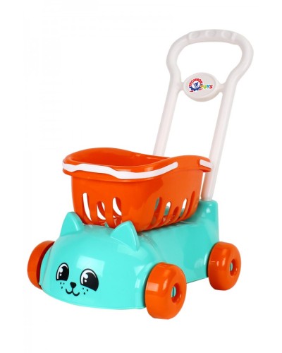 Візок для супермаркету у сітці 44х46х26 см, ТМ Технок