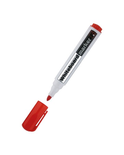 Маркер «Whiteboard» 2 мм круглий червоний, ТМ Axent