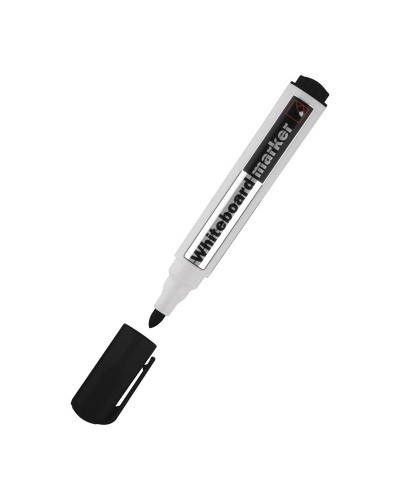 Маркер «Whiteboard» 2 мм круглий чорний, ТМ Axent