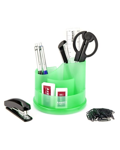 Набір настільний «Welle» салатовий, в блістері, Axent