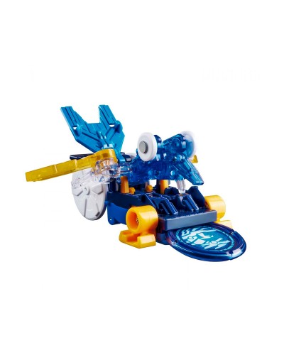 Трансформер-машина Screechers Wild! «Шедоу Вінд» 11х6х7 см з 2 дисками, у коробці 23х6х18 см