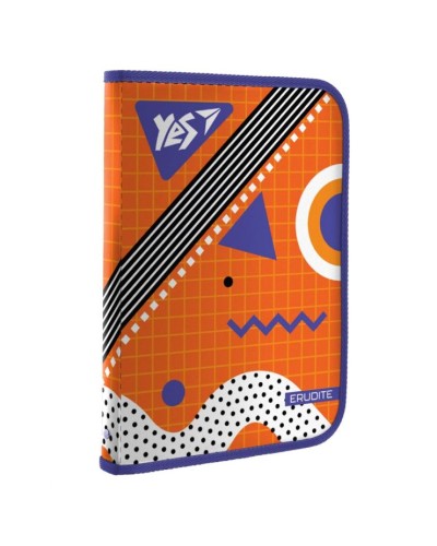 Папка факультативна «Erudite» А4 з внутрішньою кишенею на блискавці, ТМ Yes