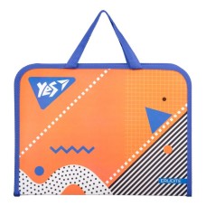 Папка-портфель «Erudite» А4 на блискавці з тканинними ручками, ТМ YES