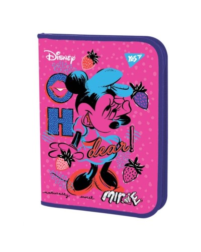 Папка для зошитів «Minnie Mouse», В5, пластикова, на блискавці, ТМ Yes