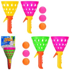 Гра «Пастка»: 2 ракетки та 3 м'ячика, в асортименті, у сітці 16х38 см