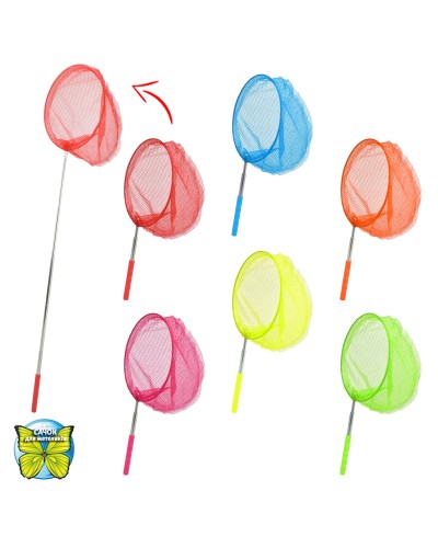 Сачок для метеликів 85 см, телескоп, в асортименті