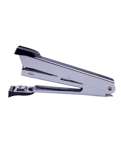 Степлер металевий до 12 аркушів чорний, скоба № 10,ТМ JOBMAX