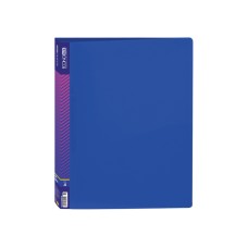 Папка на 4 кільця А4 пластикова синя, ТМ Economix