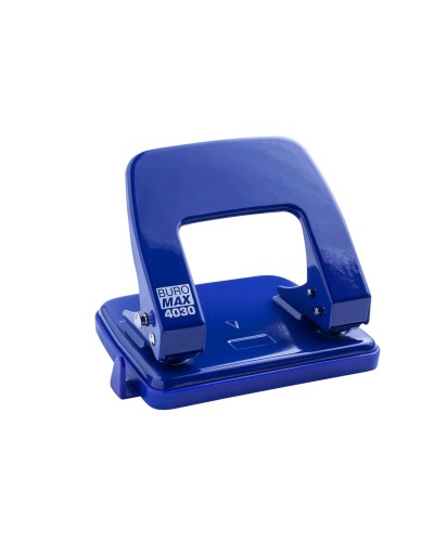 Діркопробивач, до 25 аркушів, металевий, синій, ТМ JOBMAX