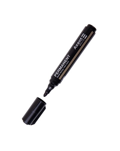 Маркер «Standard» пермонентний 2 мм круглий, чорний, Permanent