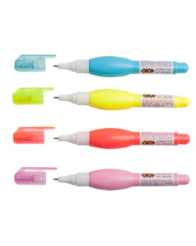 Коректор-ручка 5 мл з металевим кінчиком дитяча, ТМ ZiBi