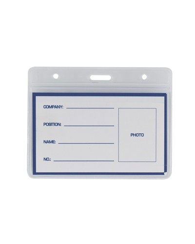 Бейдж-ідентифікатор горизонтальний, 95х75мм, TM Buromax