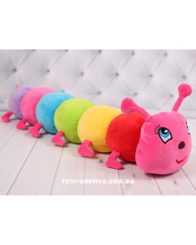 Обнімашка «Гусеничка» 84х18х15 см, ПП Копиця