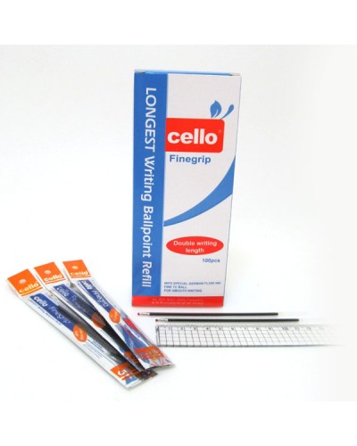 Ампула кулькова, червона, 144 мм, до ручки «СL» FINEGRIIP, ТМ Cello